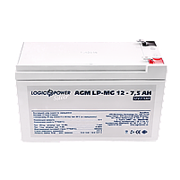 Акумулятор мультигелевий LP-MG 12V - 7.5 Ah Silver, фото 3