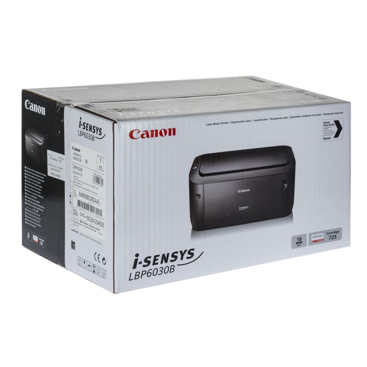 Принтер CANON i-SENSYS LBP6030B (8468B006) - фото 8 - id-p1162971660