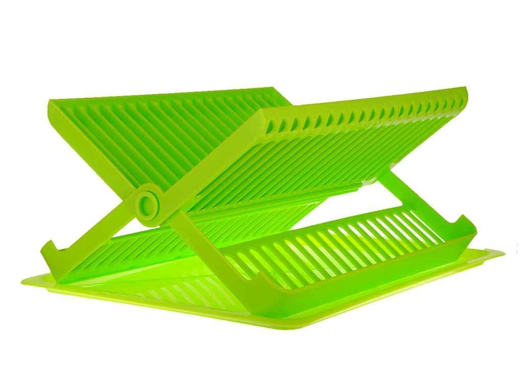 Сушарка пластикова для посуду розкладна (20тар.) салатов ТМ КОНСЕНСУС FG