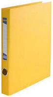 Папка карт."BuroMax" 3,5см  2кільця жовта BM.3101-08
