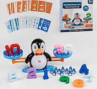 Развивающая математическая игра Сохрани баланс-весы Пингвин для детей