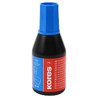 Штемпельна фарба "Kores" 27мл синя K71308