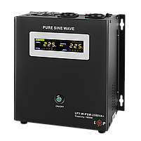 ДБЖ з правильною синусоїдою 24V LPY-W-PSW-2500VA+(1800Вт)10A/20A, фото 3