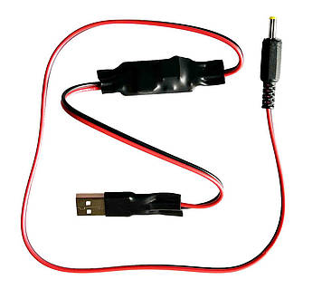 Шнур USB- jack 5.5 5V- 24V