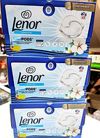 Капсули для прання Lenor Pods 3 в 1 Sensitive. Cotton&Tiare Flower ( 22 капсули )