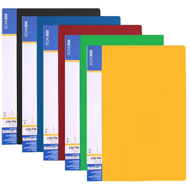 Папка пласт.з  10файлами"EconoMix" E30601