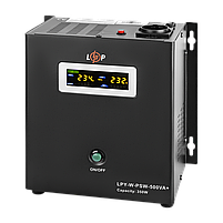 ДБЖ з правильною синусоїдою 12V LPY-W-PSW-500VA+(350Вт)5A/10A, фото 4
