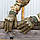 Рукавиці тактичні Mechanix M-Pact 3 з кісточками Хакі, фото 5