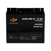 Акумулятор AGM LPM 12V - 17 Ah (2020), фото 3