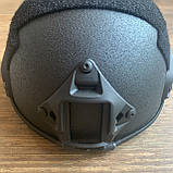 Баллістичний шолом Ahold Teсh США NIJ IIIA чорний M-L, фото 3