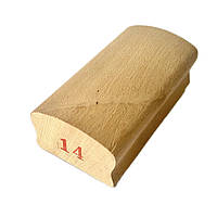 Радіусний брусок для шліфування накладки грифа 14"