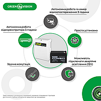 Блок безперебійного живлення з АКБ GV-005-UPS-A-1202-5A-7Ah, фото 3