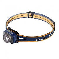 Фонарь налобный Fenix HL40R (Cree XP-L HI V2, 300 люмен, 6 режимов, USB), синийй, комплект