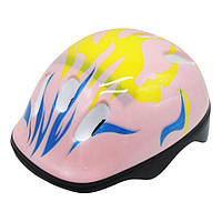 Защитный детский шлем для спорта, розовый