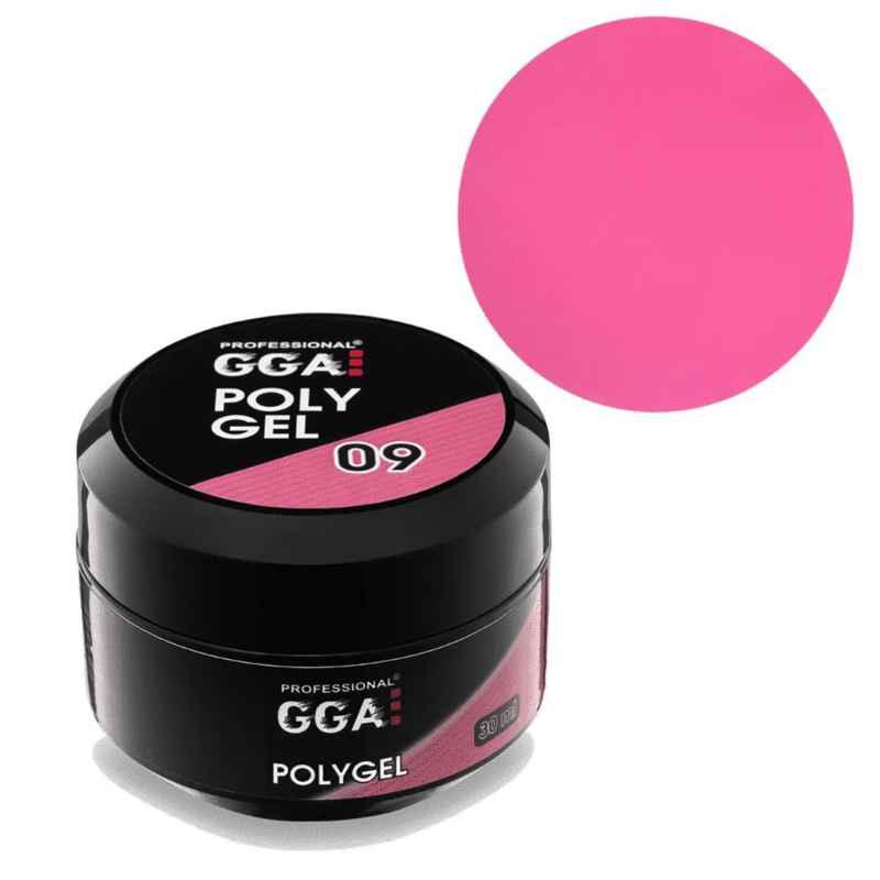 Polygel GGA Professional 09 (Light pink), 30 ml