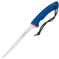 Нож фиксированный Fox BF-CL20P (длина: 330мм, лезвие: 190мм), синий/красный, ножны полипропилен
