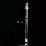 Світловий лазерний двосторонній Меч DarthMaul зі звуком і вибором кольору за типом Зоряні війни — Срібло, фото 8
