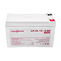 Акумулятор гелевий LP-GL 12V - 9 Ah Silver, фото 3