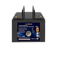 Акумулятор LP LiFePO4 12V (12,8V) - 90 Ah (1152Wh) (Smart BMS 60A/30А) пластик, фото 7