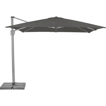 Сонцезахисний садовий зонт Sunflex (Швейцарія) 300х300, для тераси, ресторану, готелю. Темно-сірий, фото 1