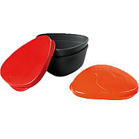 Набор посуды LIGHT MY FIRE SnapBoх (4 предмета), красный/оранжевый