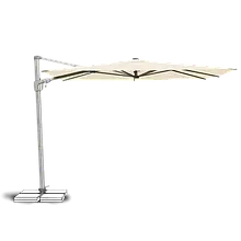 Сонцезахисний садовий зонт Sunflex (Швейцарія) 300х300, для тераси, ресторану, готелю. Молочний