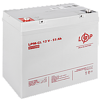 Акумулятор гелевый LPM-GL 12V - 55 Ah, фото 3