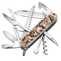 Нож складной, мультитул Victorinox Huntsman (91мм, 15 функций), камуфляж 1.3713.941