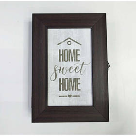 Ключниця настінна 21 х 30 см Home sweet home SvitArt FV-473