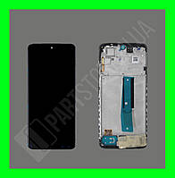 Дисплей Xiaomi Redmi Note 11 із сенсором та рамкою, чорний (OLED, оригінальні комплектуючі)