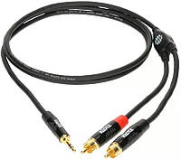 Кабель коммутационный Klotz KY7-150 MMinilink Pro Y-Cable Black 1.5 M