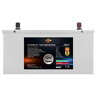 Акумулятор LP LiFePO4 для ДБЖ 12V (12,8V) - 180 Ah (2304Wh) (BMS 80A/40A) металл, фото 4