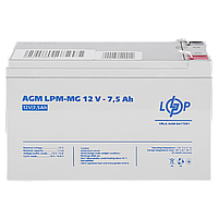 Акумулятор мультигелевий LPM-MG 12V - 7.5 Ah, фото 4