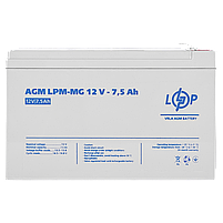 Акумулятор мультигелевий LPM-MG 12V - 7.5 Ah, фото 5