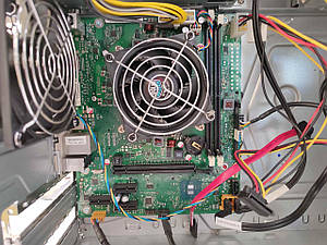 Комплект для збірки пк s1151: Материнська плата Fujitsu H110 + корпус + блок живлення б/в Гарантія 3 міс!