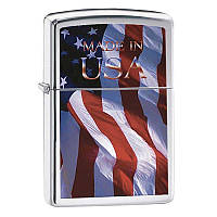 Зажигалка Zippo Made In Usa FLAG, 24797