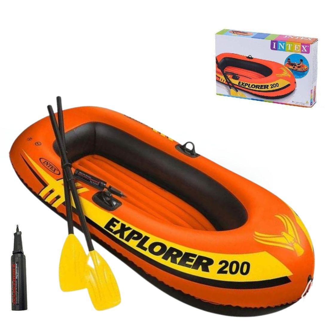 58331 Човен, весла, насос, 185х94х41 см, у коробці, фото 1