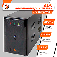 Лінійно-інтерактивне ДБЖ LPM-1100VA (770Вт), фото 4