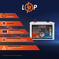 Акумулятор LP LiFePO4 12V (12,8V) - 90 Ah (1152Wh) (BMS 50A/25A) металл, фото 5