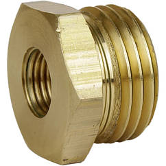 Футорка для датчика температури латунна 1/2″ЗР х М10 штампована А0701А VA (000026730)