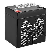 Акумулятор AGM LPM 12V - 5 Ah, фото 3
