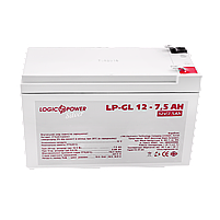Акумулятор гелевий LP-GL 12V - 7.5 Ah Silver, фото 3
