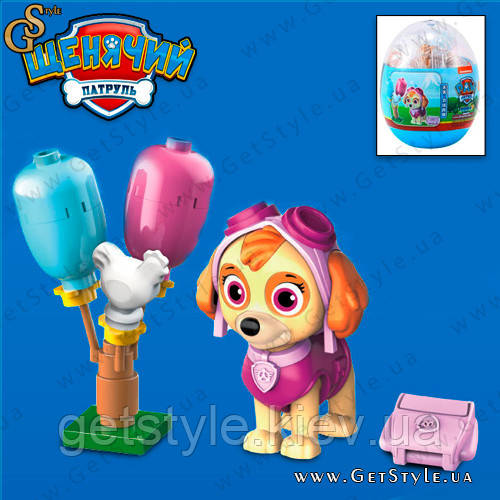 Фігурка конструктор Щенячий патруль Скай PAW Patrol, фото 1