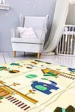 Спінений дитячий розвивальний термокилимок 120*180 XPE Children GO двосторонній з текстурним покриттям, фото 6