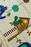 Спінений дитячий розвивальний термокилимок 120*180 XPE Children GO двосторонній з текстурним покриттям, фото 8