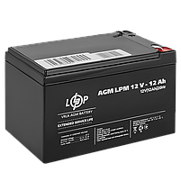 Акумулятор AGM LPM 12V - 12 Ah, фото 4