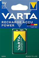 Аккумулятор Varta 9V (Крона), 200mAh Ni-MH, 1шт