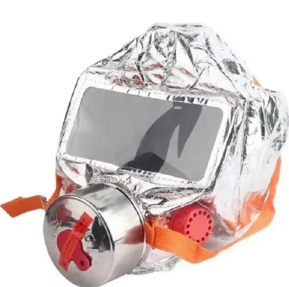 Противогаз от угарного газа и радиации фильтрующий Fire mask TZL 30, Изолирующий противогаз промышленный - фото 2 - id-p1881424674