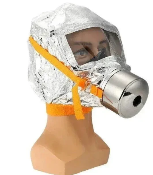 Противогаз от угарного газа и радиации фильтрующий Fire mask TZL 30, Изолирующий противогаз промышленный - фото 7 - id-p1881424674