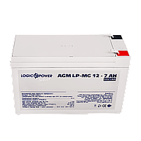 Акумулятор мультигелевий LP-MG 12V - 7 Ah Silver, фото 3